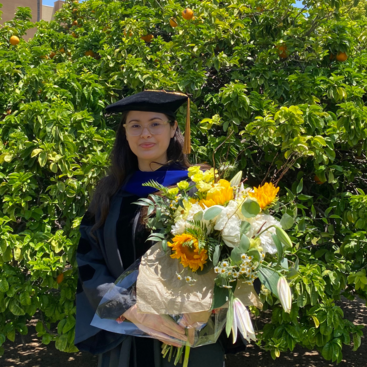 Zaira Jimenez Graduating with Ph.D.