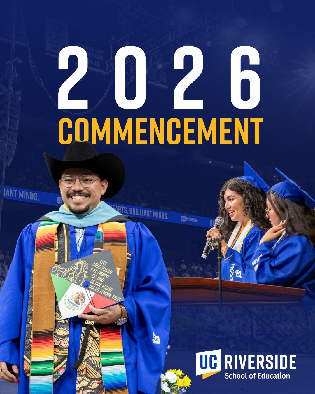 Students at Commencement