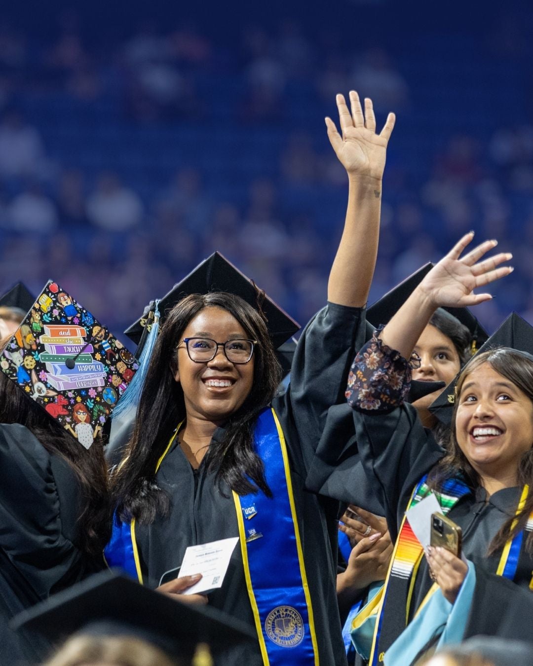 Student at Commencement