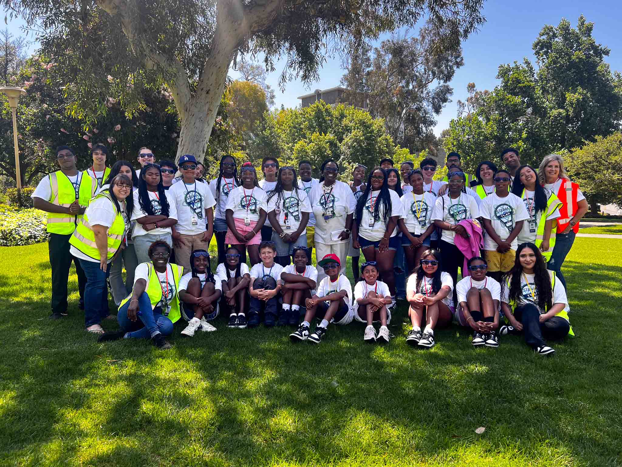 Steam academy group photo