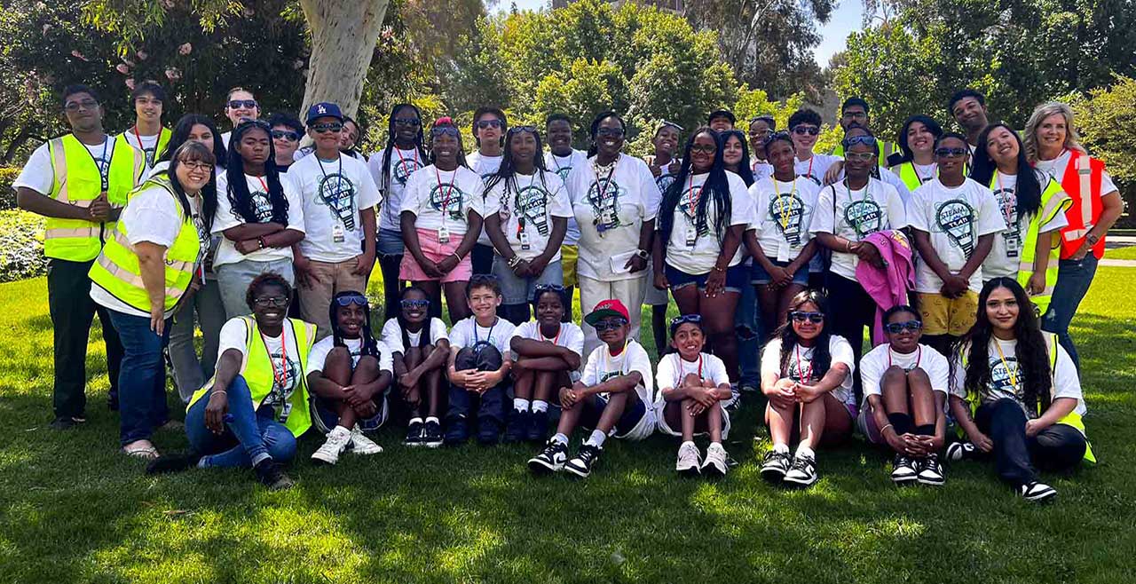 Steam academy group photo