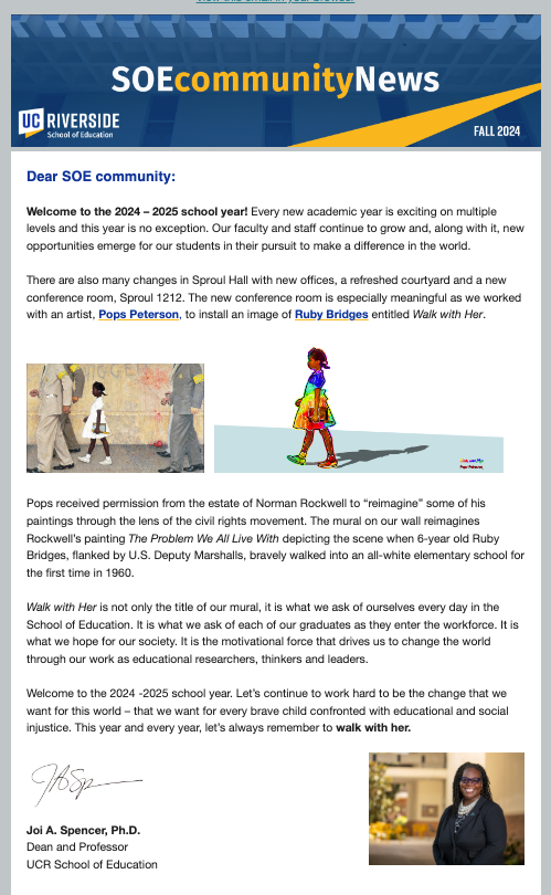 SOE Fall 2024 Newsletter