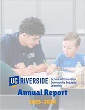 Annual Report cover, 2023-2024