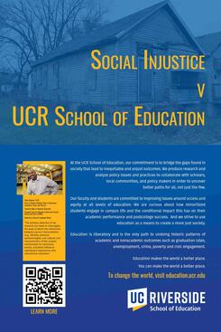 Social Injustice V UCR School of Education