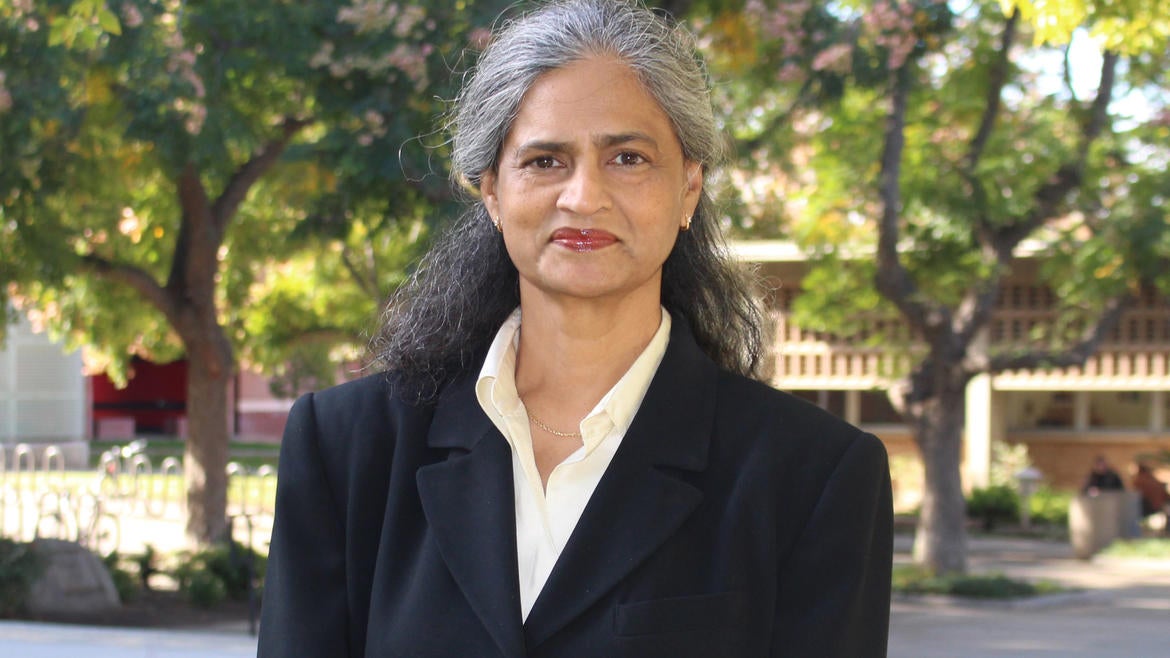 Asha Jitendra holds the Graduate School of Education's Peloy Chair in Learning Disabilities.