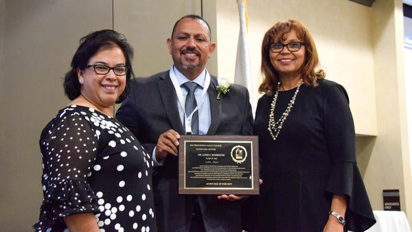 Louie Rodriguez Inducted into Alumni Hall of Fame Louie Rodriguez Inducted into Alumni Hall of Fame